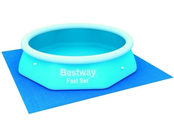 Bestway 58000, Markduk, Blå, 2,44 m, 598 g, 1 styck, Låda