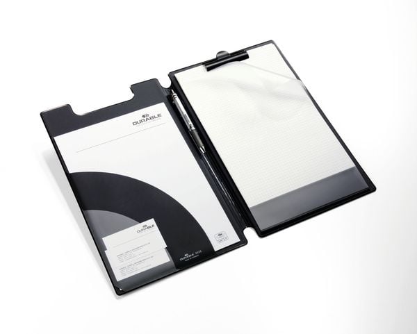 Durable 2332-01, Musta, A4, PVC-muovi