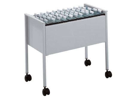 Durable 309510, 1 hyllyä, Harmaa, Ruostumaton teräs, 4 renkaita, 655 mm, 368 mm