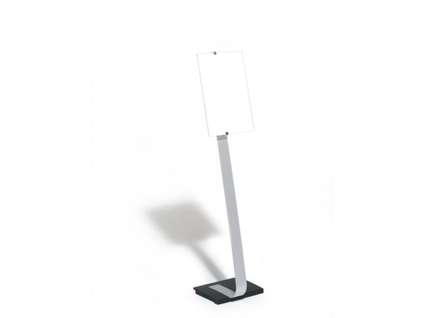 Durable CRYSTAL SIGN, A3, Akryl, Sølv, 0 - 10°, 118 cm, 125 cm