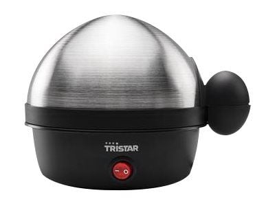 Tristar EK-3076 - Eggkoker - 360 W - rustfritt stål / svart