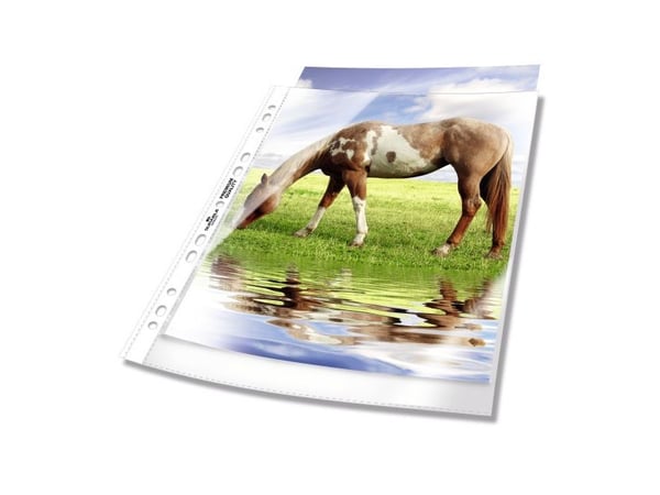 DURABLE PREMIUM - Arkbeskytter - for A4 (210 x 297 mm) - gjennomsiktig (en pakke 50)