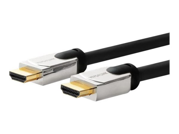 Vivolink PROHDMIHDM10, 10 m, HDMI-tyyppi A (vakio), HDMI-tyyppi A (vakio), 3840 x 2160 pikseliä, 3D, Musta