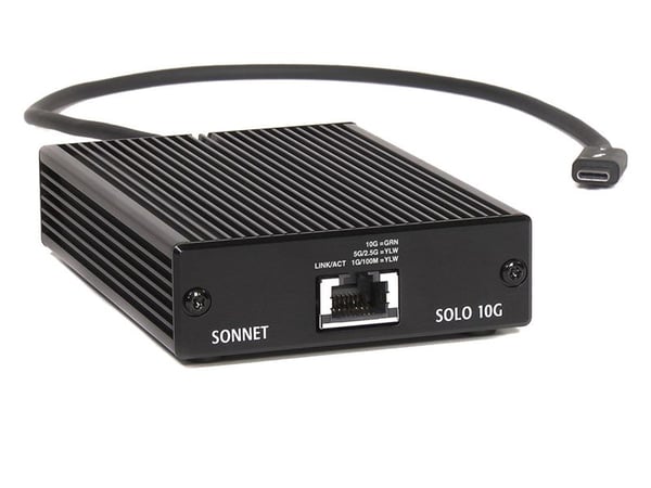 Sonnet Solo10G - Thunderbolt 3 Edition - nettverksadapter - Thunderbolt 3 - 10Gb Ethernet x 1
