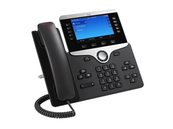 Cisco IP Phone 8841 - VoIP-telefon - SIP, RTCP, RTP, SRTP, SDP - 5 linjer