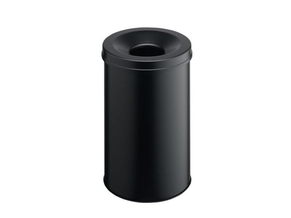 Papirkurv brandsikker Durable SAFE 30 sort metal