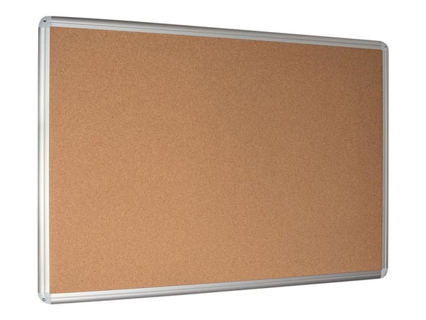 Esselte Korkkitaulu alumiinikehyksillä 90 x 120 cm, Ruskea, Alumiini, Korkki, Standard, 895 mm, 1295 mm