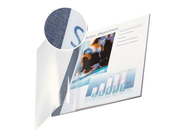 Leitz ImpressBIND - 10.5 mm - A4 (210 x 297 mm) - 105 ark - blå - plastbindningskam