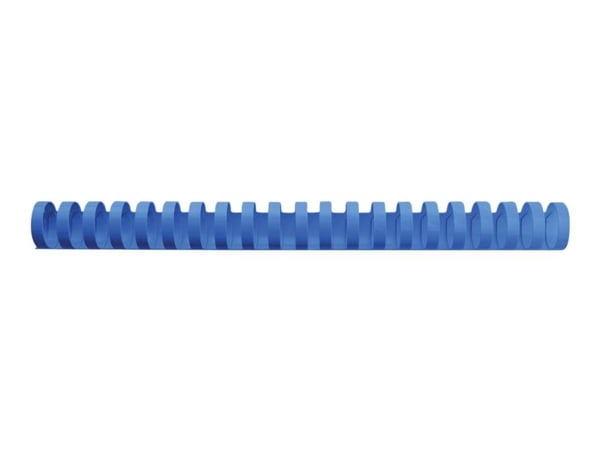 GBC CombBind - 25 mm - 21 ringer - A4 (210 x 297 mm) - 225 ark - blå - 50 stk plastbindekam - for P/N: 2101435, IB271106, IB271717