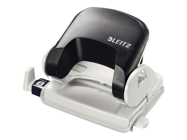 Leitz NeXXt - Hullstanser - 16 ark / 1.6 mm - metall, plast - svart