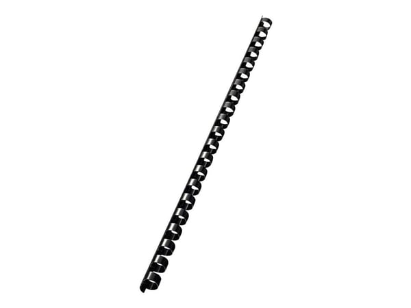 Leitz ComBIND - 10 mm - 32 cm - 21 ringer - A4 (210 x 297 mm) - 65 ark - svart - 100 stk plastbindekam