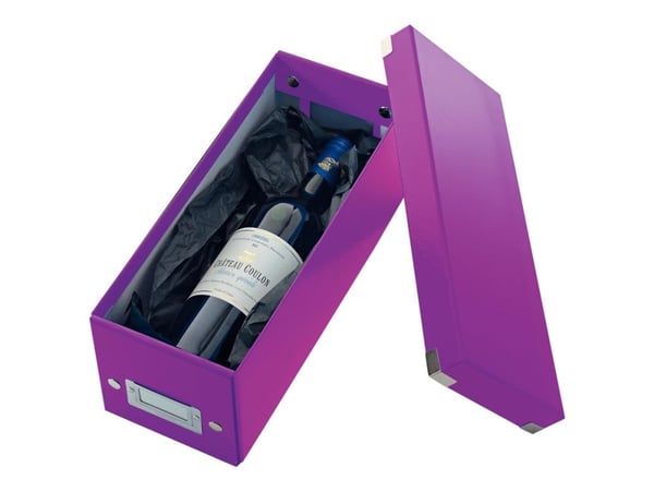 Leitz Click & Store - Lagerboks - metallisk purpur