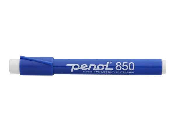 Valkotaulumerkintä Penol 850, 2-5 mm, skrå, blå