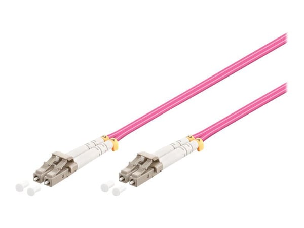 MicroConnect - Verkkokaapeli - LC/UPC monimuotokaapeli (uros) LC/UPC monimuotokaapeliin (uros) - 25 m. - valokuitu - 50 / 125 my - OM4 - halogeenit...