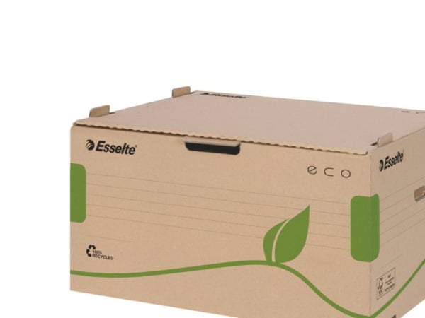 Esselte Eco - Lagerboks - naturlig brunfarge