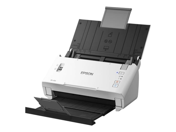 Epson WorkForce DS-410 - Dokumentskanner - Contact Image Sensor (CIS) - Dupleks - A4 - 600 dpi x 600 dpi - inntil 26 spm (mono) / inntil 26 spm (fa...