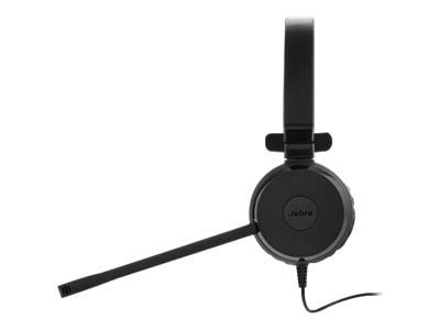 Jabra Evolve 30 II Mono - Hodesett - on-ear - erstatning - kablet - 3,5 mm jakk