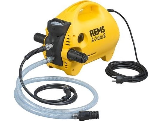REMS E-Push 2 elektrisk tryckmätnings-/tryckinsugningspump