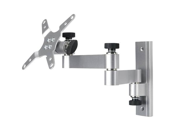 SpeaKa Professional SP-6514852, 15 kg, 33 cm (13"), 76,2 cm (30"), 75 x 75 mm, 100 x 100 mm, Sølv