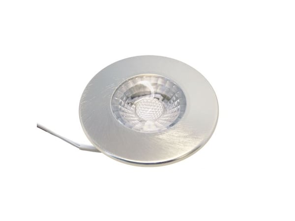 Ledvance Nordtronic Gabriella - Mini downlight Embedded LED 4W 4000K 35D - Rund børstet aluminium
