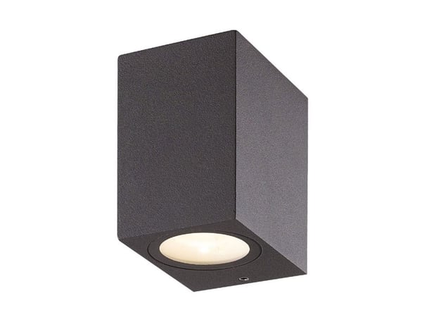 Nordtronic Alba - Vegglampe - LED - total: 8 W - 3000 K - grafittgrå