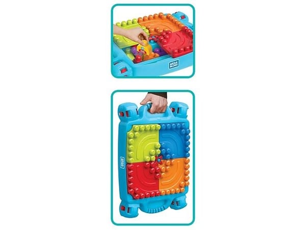 MEGA BLOKS Build ''n Learn Table, Rakennuspakkaus, 1 vuosi/vuosia, Muovi, 30 kpl, 3,41 kg