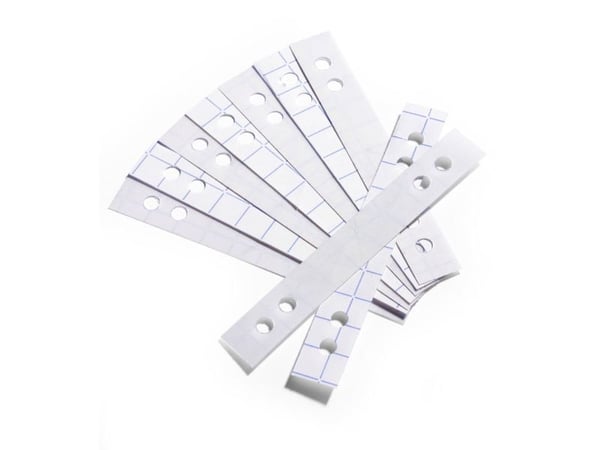 Reinforcement strips Durable transparent - (50 stk.) Reinforcement strips Durable transparent - (50 stk.)