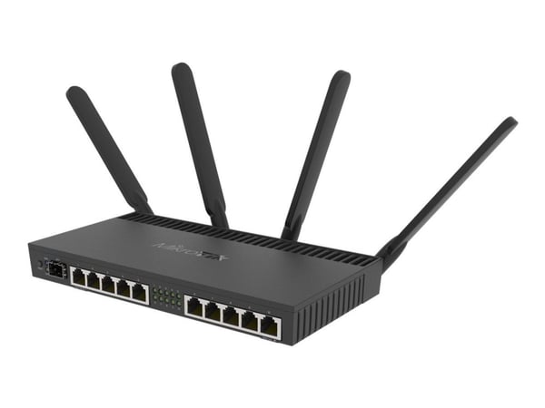 MikroTik RB4011iGS+5HacQ2HnD-IN - Trådløs ruter 10GbE - Wi-Fi 5 - Dobbeltbånd
