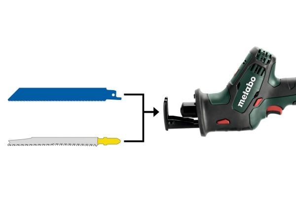 Metabo SSE 18 LTX Compact - Frem- og tilbakegående sag - trådløs - uten batteri - 18 V - SOLO