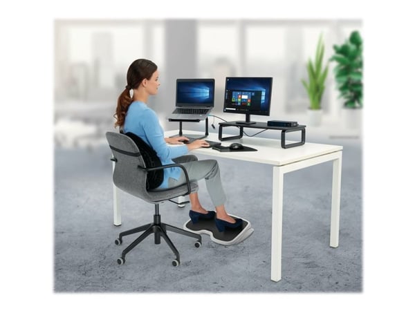Kensington SmartFit SoleMate Plus fotstöd grått
