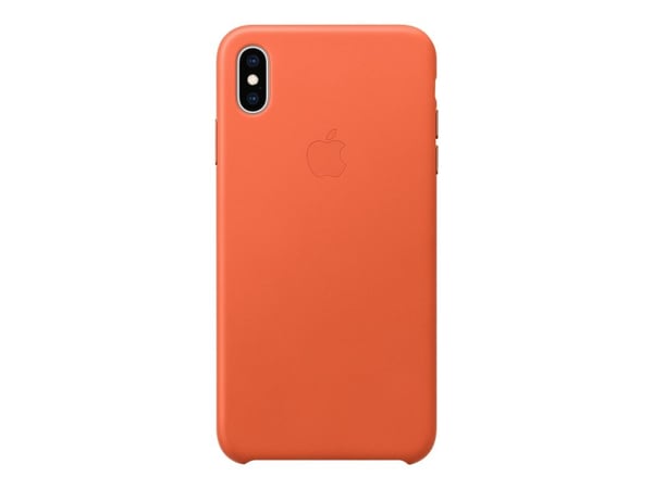 Apple Smart - Baksidedeksel for mobiltelefon - lær - solnedgang - for iPhone XS Max