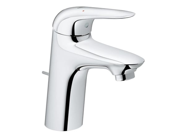 GROHE Eurostyle, Baderomsvask, Kran-håndtak, Kromfarget