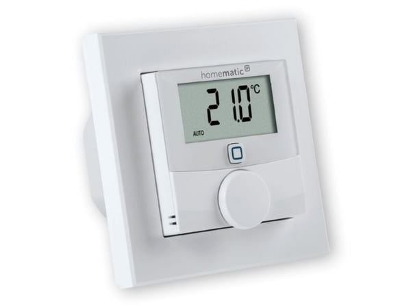 Homematic IP HmIP-BWTH24, RF, Vit, IP20, 160 m, LCD, 24 V Homematic IP HmIP-BWTH24, RF, Vit, IP20, 160 m, LCD, 24 V