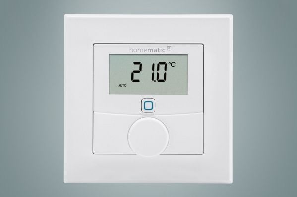 Homematic IP HmIP-BWTH24, RF, Vit, IP20, 160 m, LCD, 24 V