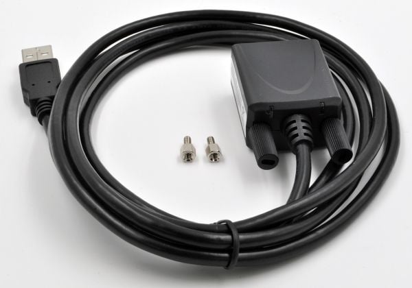 EXSYS EX-1311-2IS, Musta, 1,8 m, USB A-tyyppi, DB-9, Uros, Uros