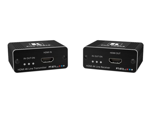 Kramer PicoTOOLS PT-871/2xr-KIT - Sender og mottaker - video/lyd-forlenger - HDMI - opp til 70 m
