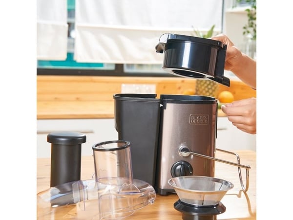 BLACK+DECKER BXJE600E - Råsaftcentrifug - 600 W