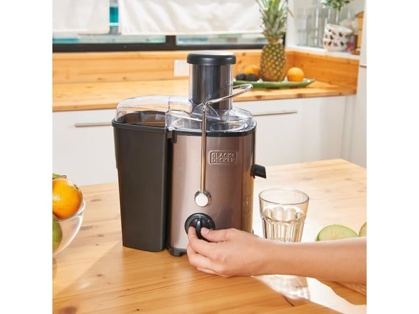 BLACK+DECKER BXJE600E - Råsaftcentrifug - 600 W