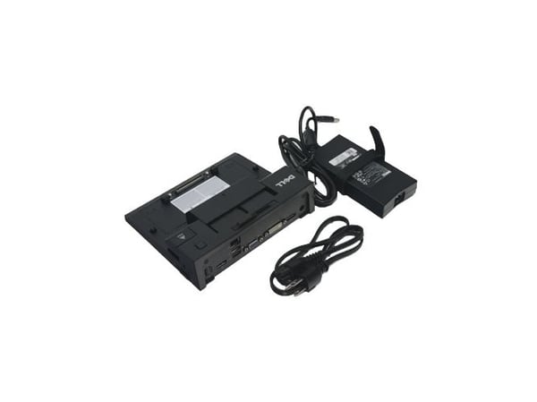 Dell E-Port Simple - Portreplikator - 1GbE - 130 watt - oppusset - for Latitude E5430, E5530, E6220, E6230, E6330, E6430, E6520, E6530, E6540, E724...