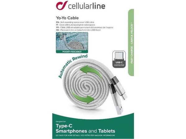 Cellularline 8018080451225, Kortholder, Svart, Universell, MagSafe, 6 mm, 66 mm