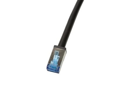 LogiLink Professional - Koblingskabel - RJ-45 (hann) til RJ-45 (hann) - SFTP - CAT 6a - halogenfri, utendørs - svart