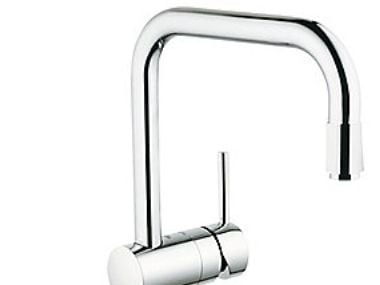 GROHE Minta, Kromfarget, Kran-håndtak, Single/enkelt, Keramisk, 4,6 cm, 360°