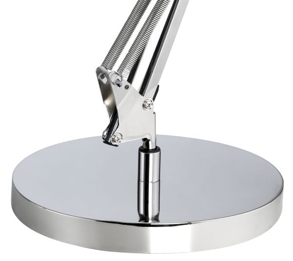 Unilux SUCCESS 80, Kromfarget, Aluminium, Stål, Kontor, E27, 1 ampuller, 10 W