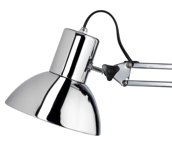 Unilux SUCCESS 80, Kromfarget, Aluminium, Stål, Kontor, E27, 1 ampuller, 10 W