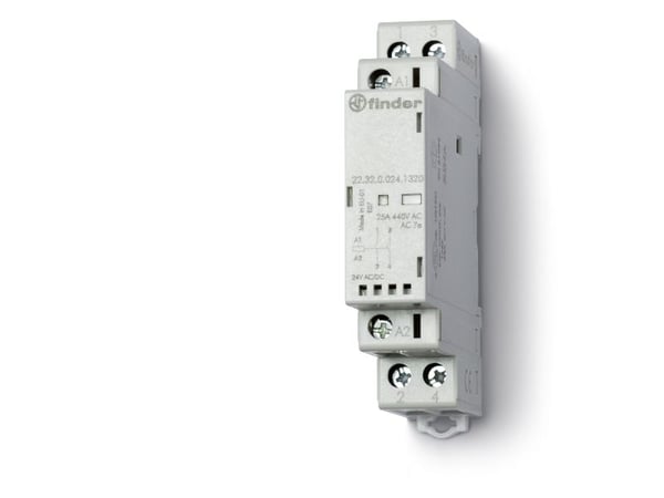 Finder 22.32.0.024.4320, Harmaa, 25 A, -20 - 50 °C, CE, 110 - 230 V