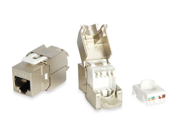 Equip 767213, RJ-45, LSA, Aluminium