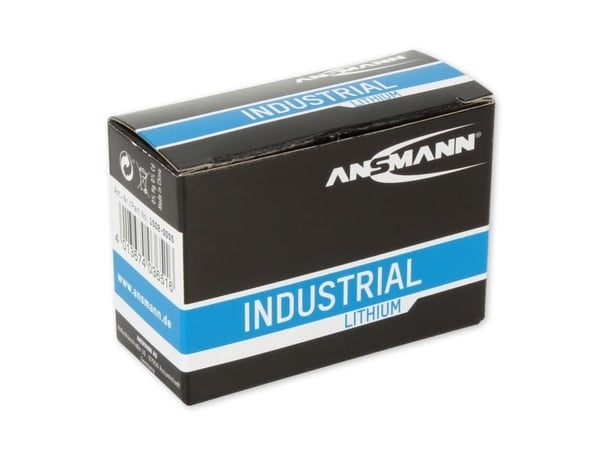 Ansmann 1502-0005, Engangsbatteri, AA, Lithium, 1,5 V, 10 stykker, Sort