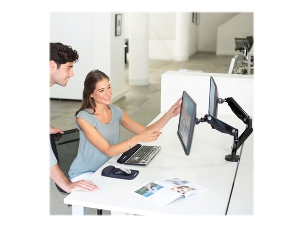 Fellowes Platinum Series 8042501, Kiinnike/läpivientisuojus, 8 kg, 101,6 cm (40"), 100 x 100 mm, Korkeudensäätö, Musta