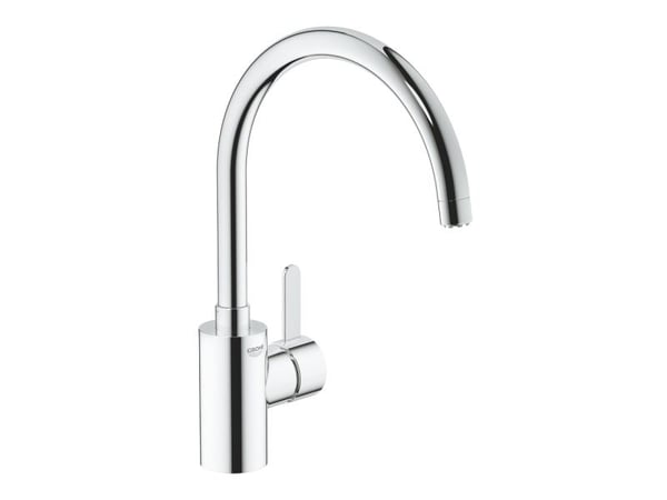 GROHE Eurosmart Cosmopolitan, Standard, Kromfarget, Kran-håndtak, Single/enkelt, 1/2", Keramisk