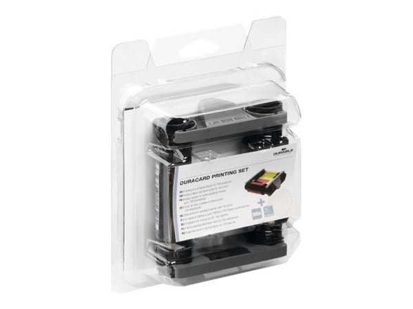 DURABLE DURACARD PRINTING SET - YMCKO - skrivebånd/kort-sett - for DURACARD ID 300